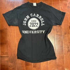 John Carroll University Black Short Sleeve T Shirt Size Small